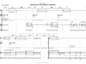 Remnants of the Sunken Cathedral for electric guitar and marimba